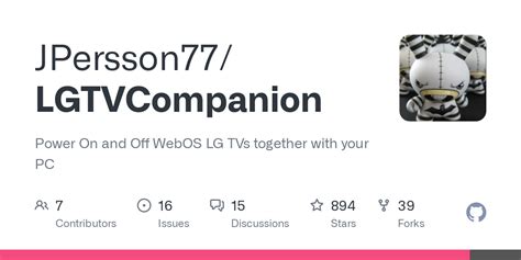 lg tv companion github.